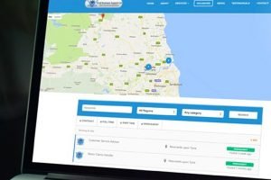 WordPress CMS website for GLM Business Support | Zealous Web Design - Cramlington Blyth Northumberland - Google Maps integrated